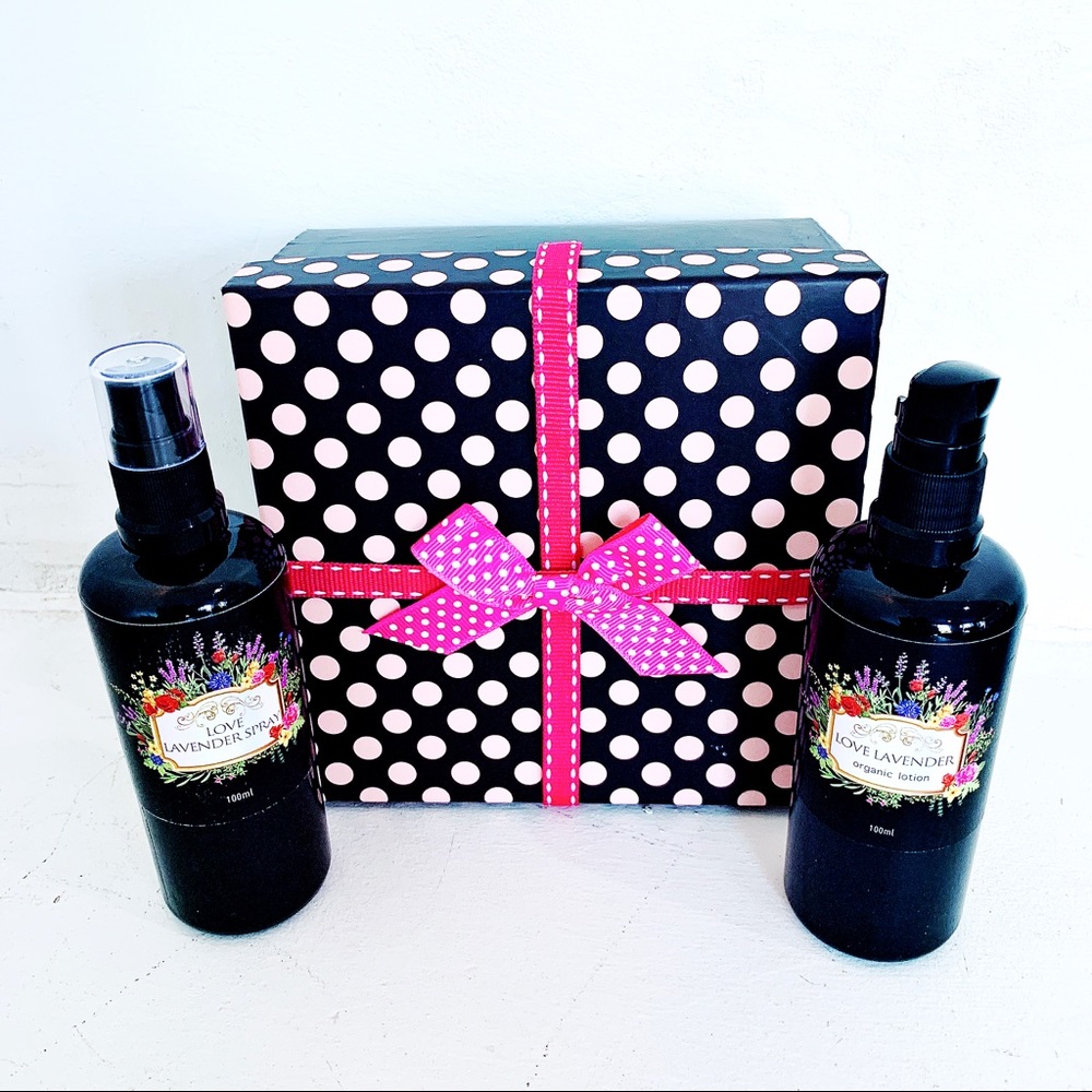 Lavender Spray and Lavender Lotion